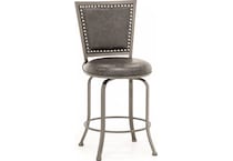 hils grey bar stool   