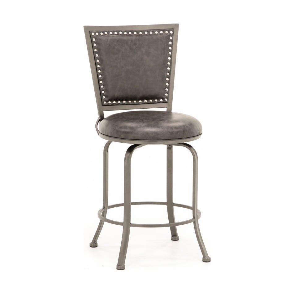 hils grey bar stool   