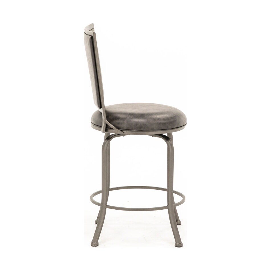 hils grey bar stool   