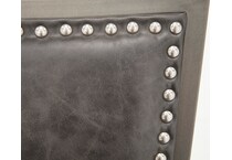 hils grey bar stool   