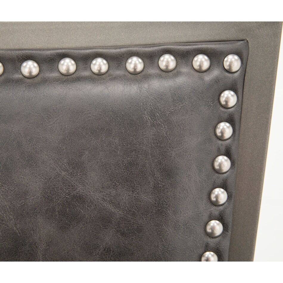 hils grey bar stool   