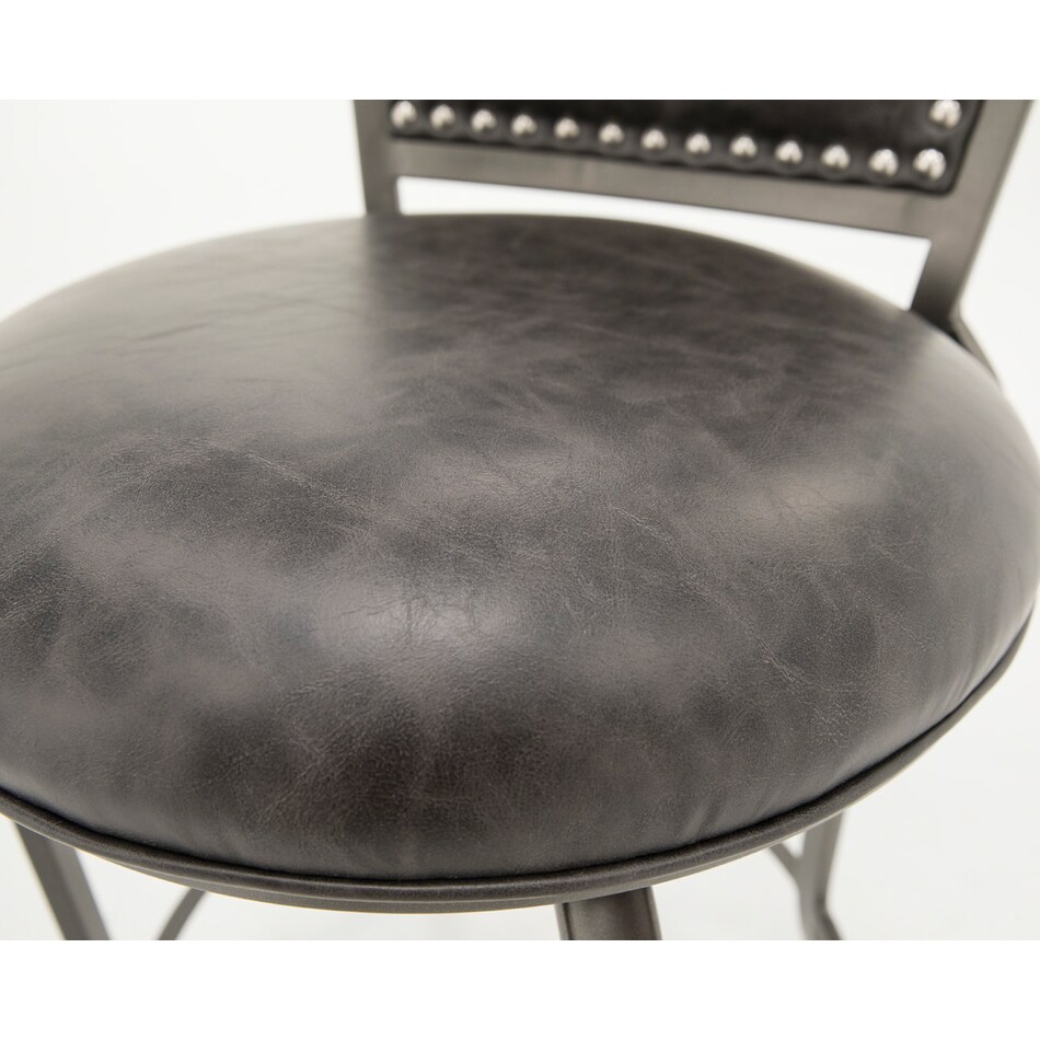 hils grey bar stool   