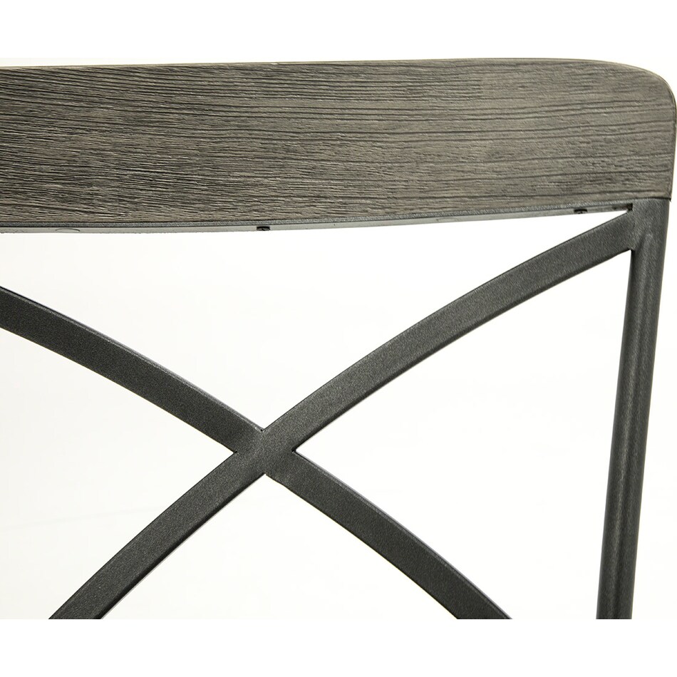 hils grey bar stool   