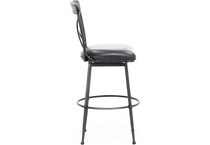 hils grey bar stool   