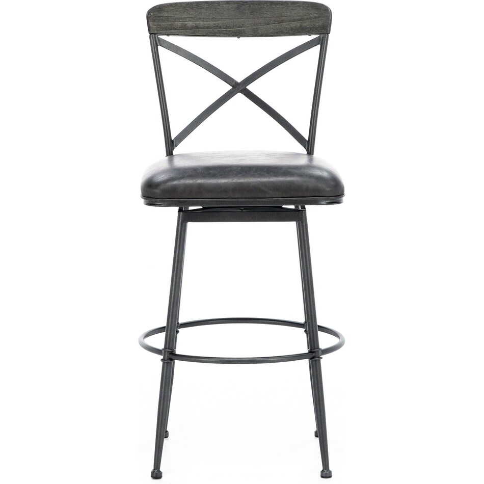 hils grey bar stool   