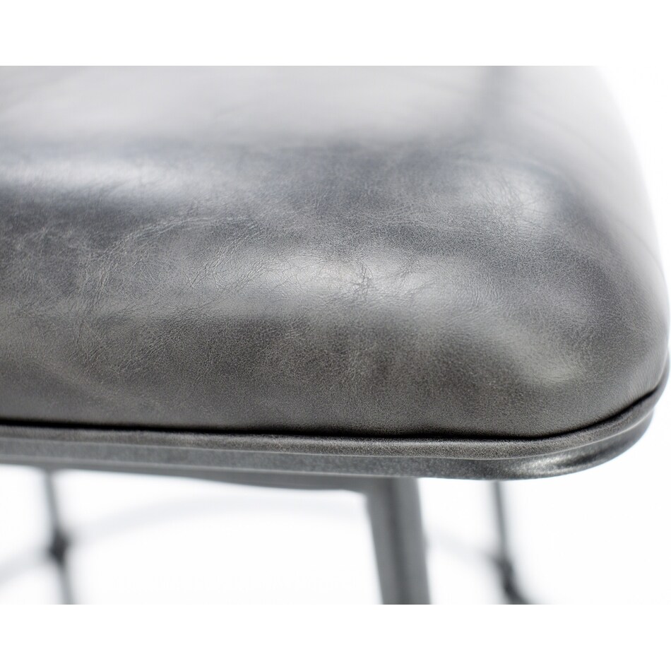 hils grey bar stool   