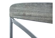 hils grey bar stool   