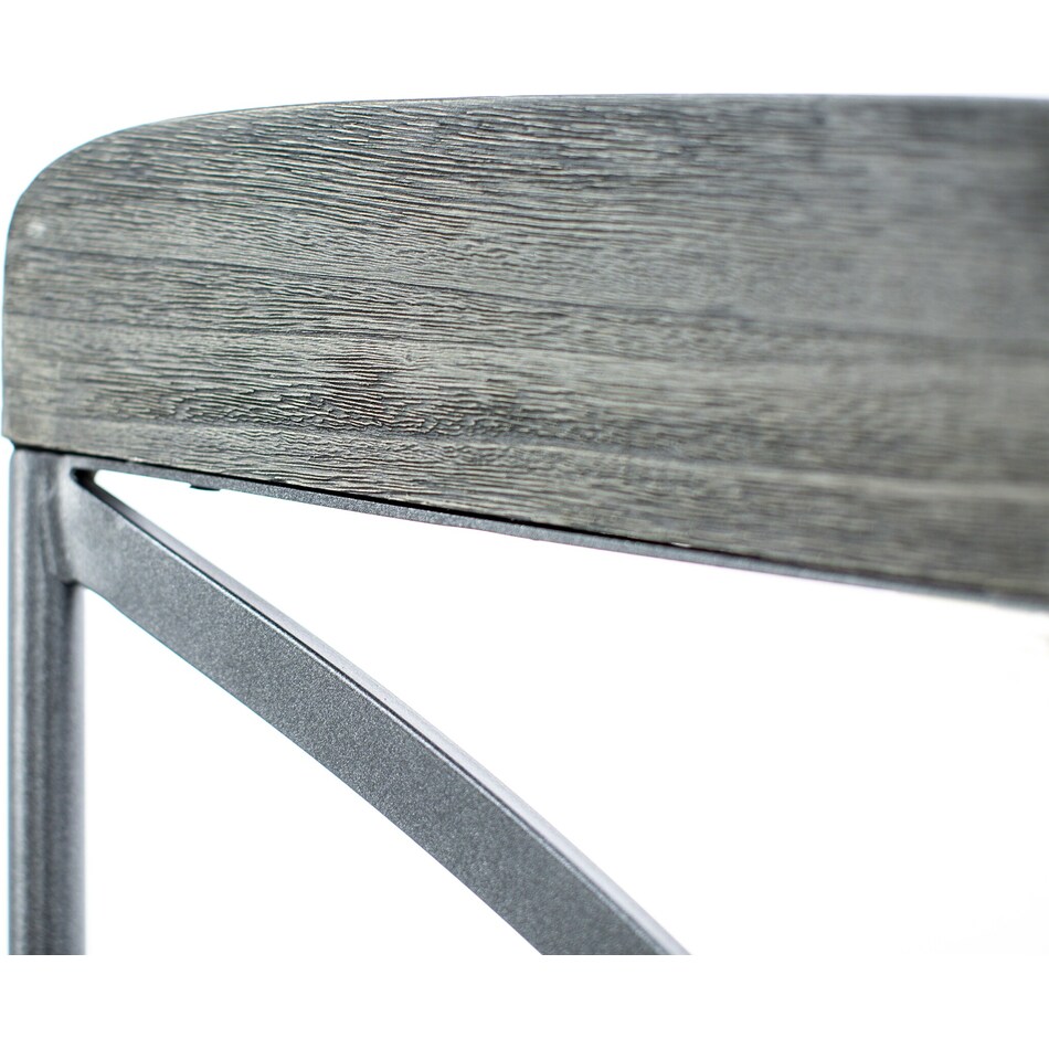 hils grey bar stool   