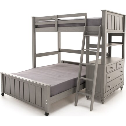 Kids Bunk Beds Lofts Steinhafels, Canyon Creekside Twin Full Loft Bed With Chest