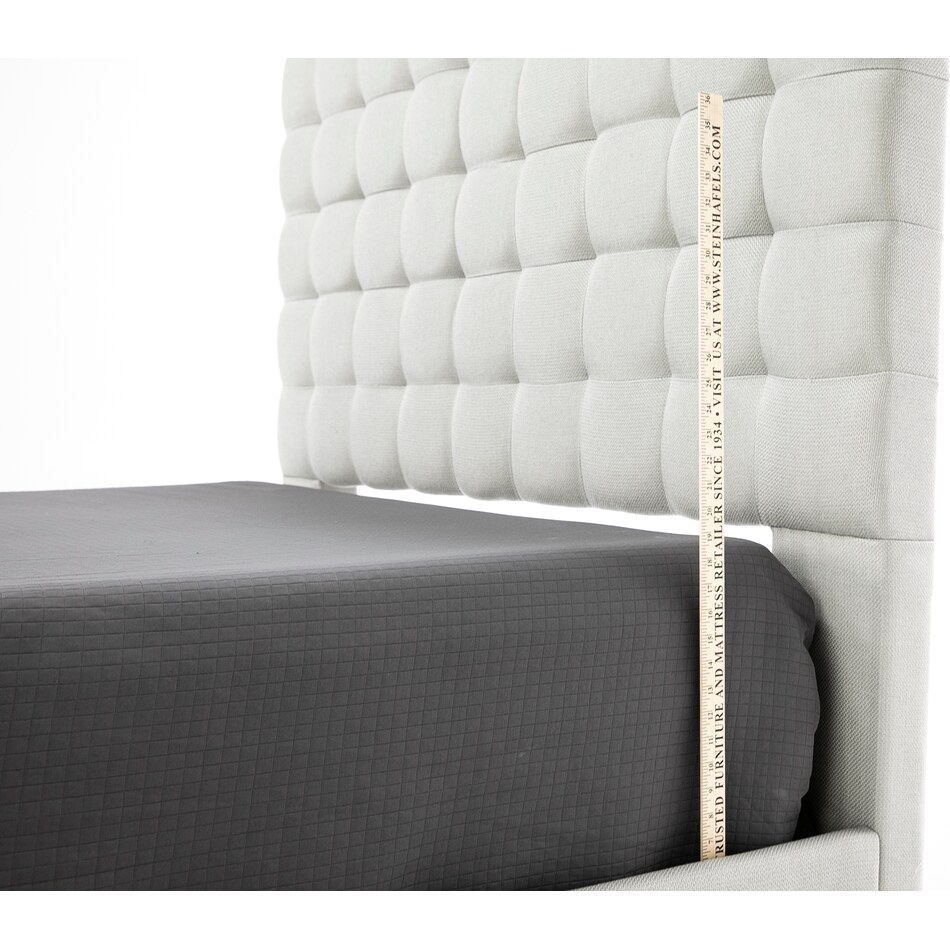 hils grey king bed package k  