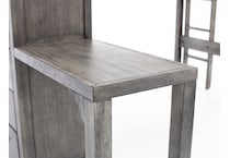 hils grey twin loft bed headboard tfc  