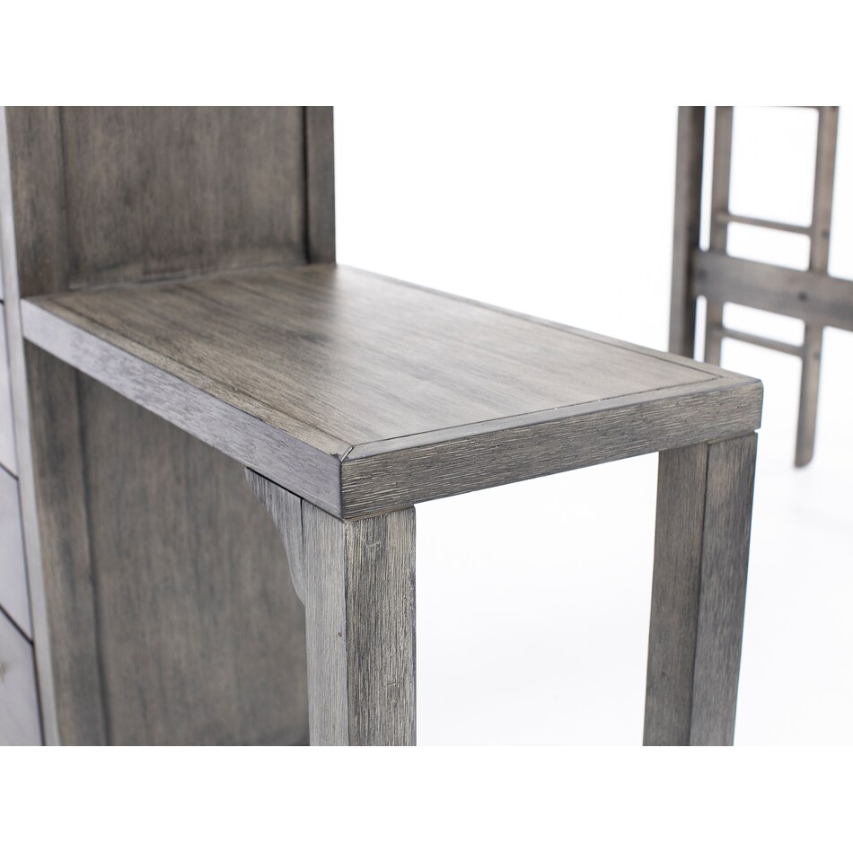 hils grey twin loft bed headboard tfc  