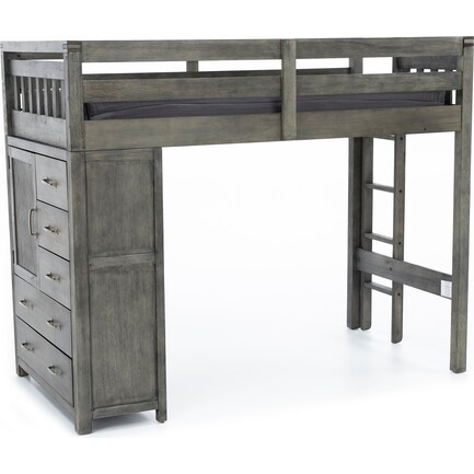 St. Croix Twin Loft with Chest, Charcoal