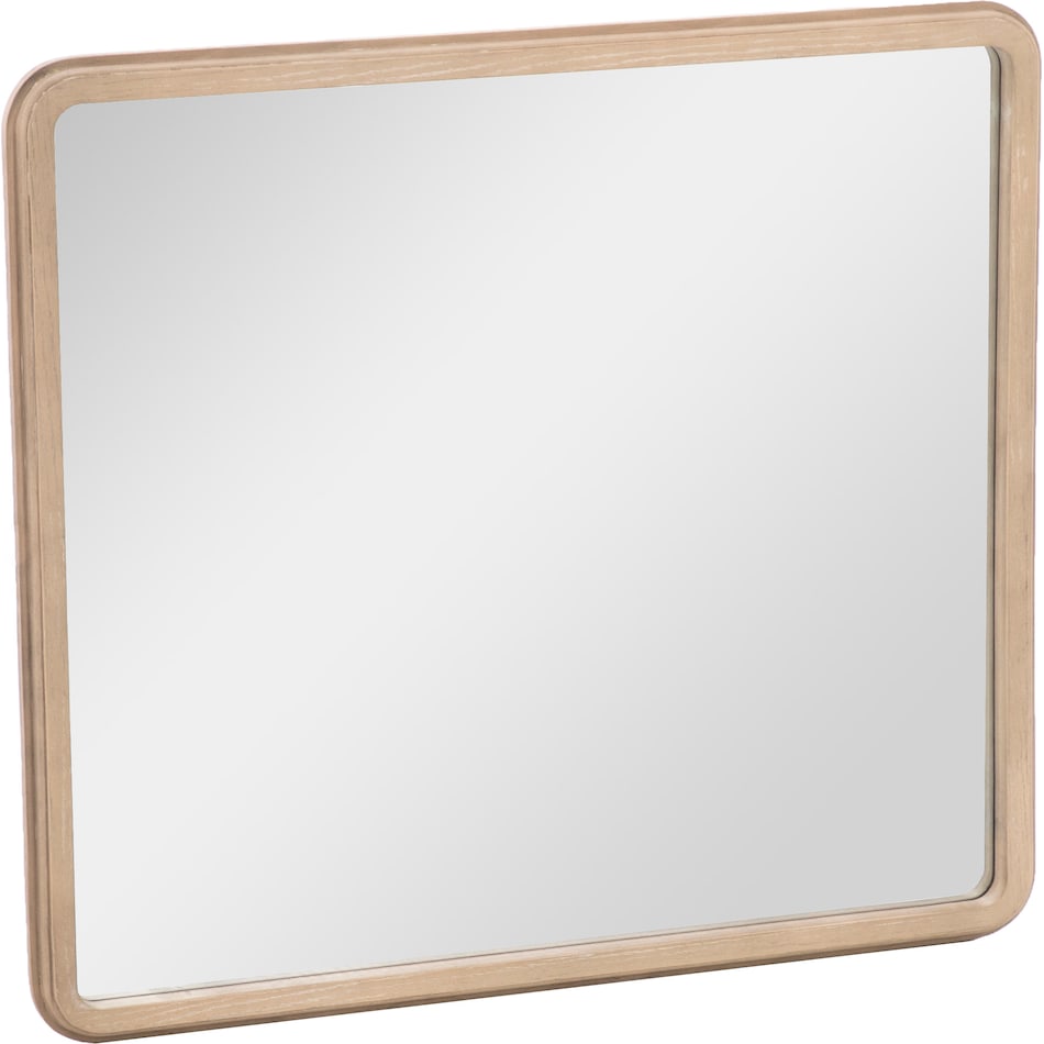 hils light oak mirror   