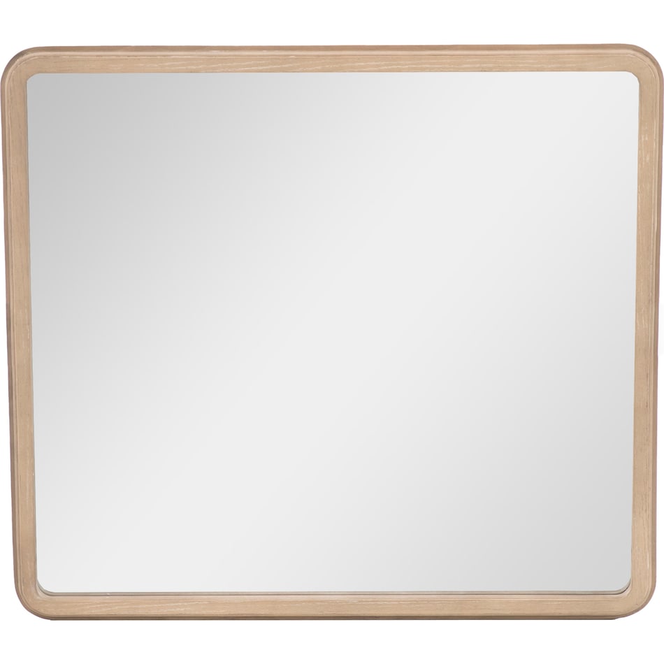 hils light oak mirror   