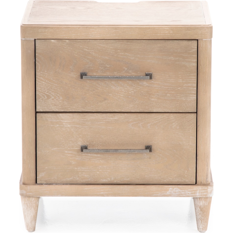 hils light oak two drawer   