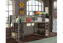 hils twin loft bed package l  