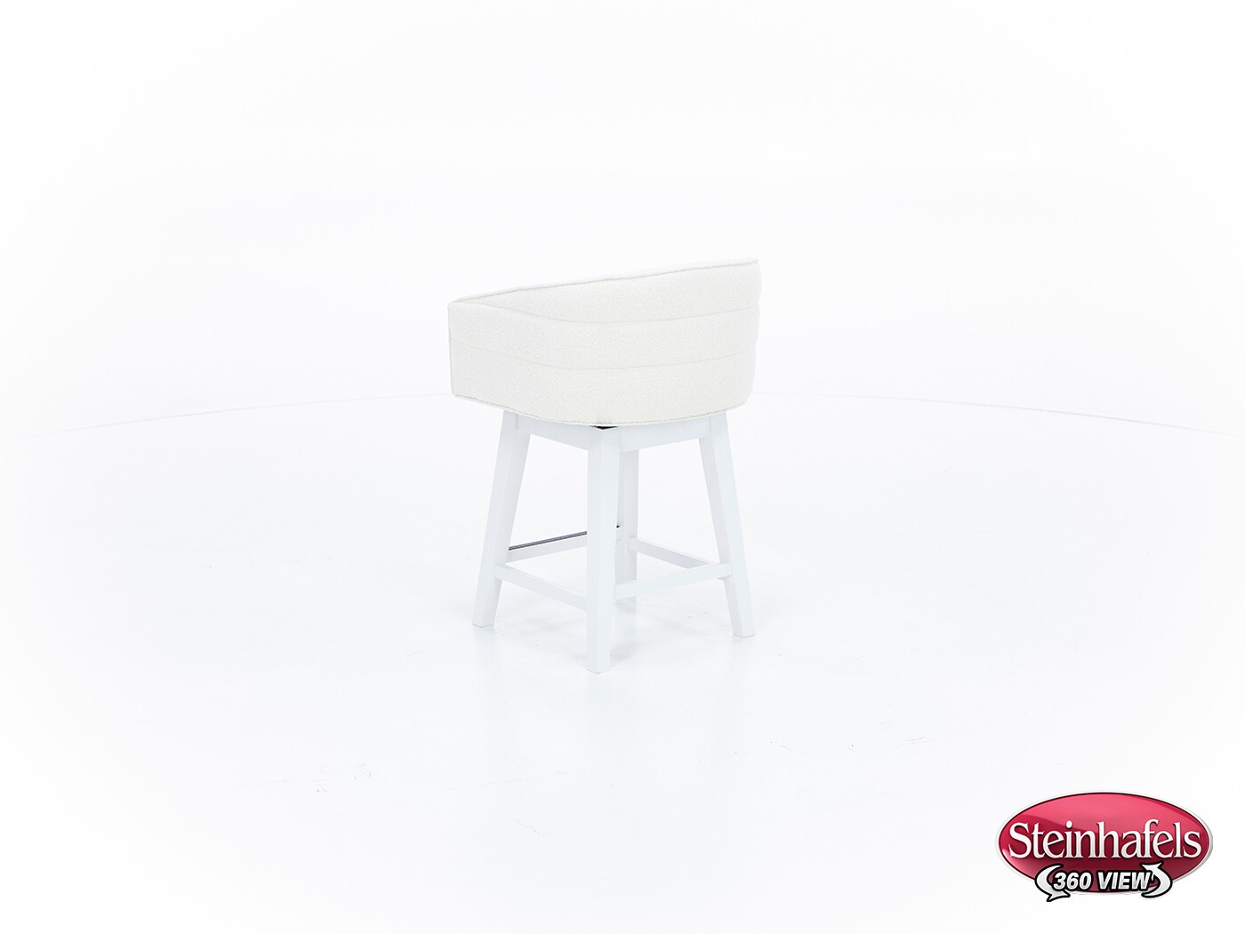 hils white inch & over bar seat stool  image   