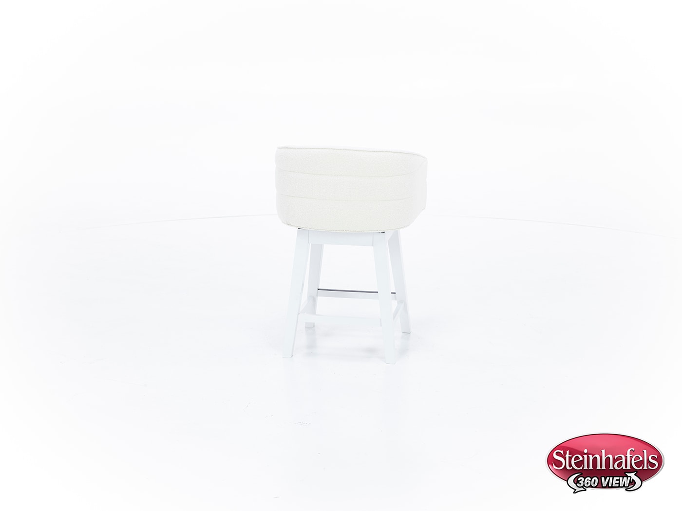 hils white inch & over bar seat stool  image   