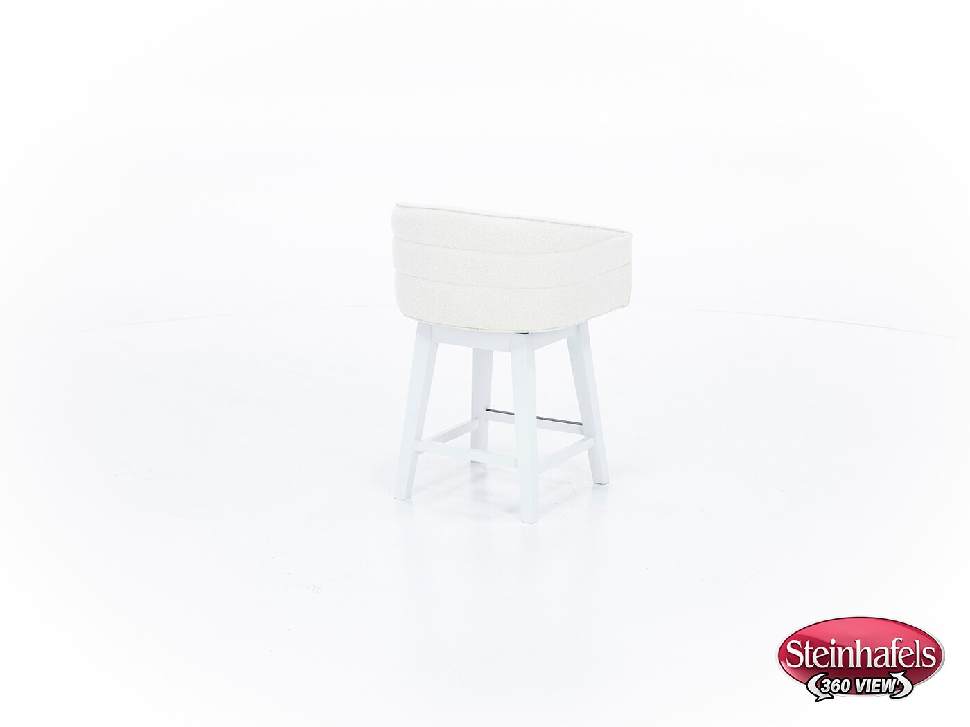 hils white inch & over bar seat stool  image   