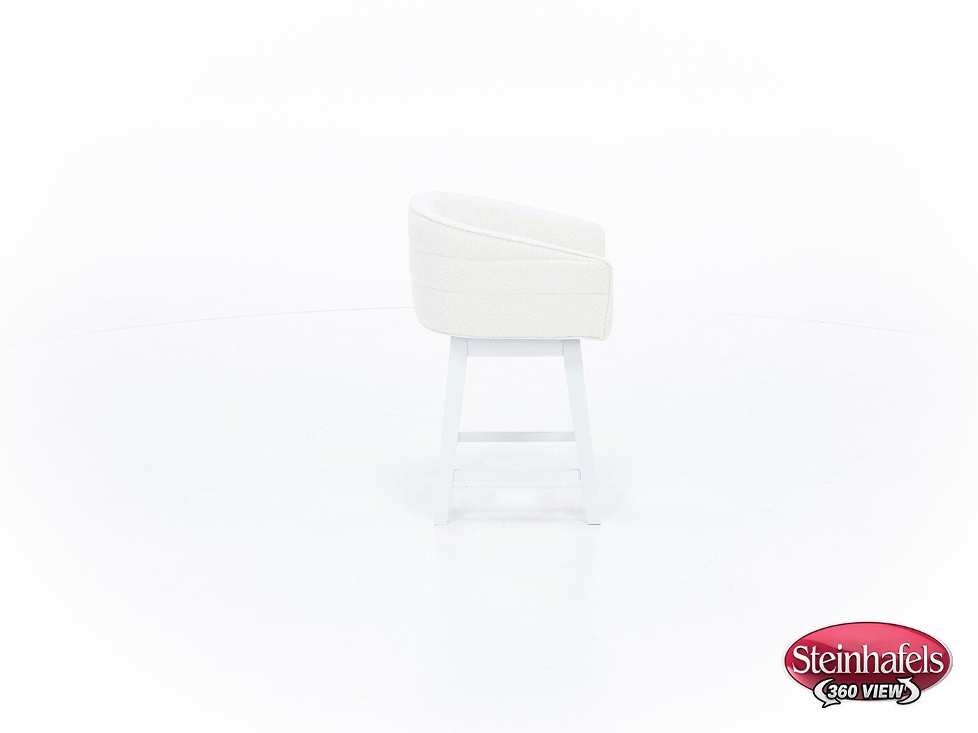 hils white inch & over bar seat stool  image   
