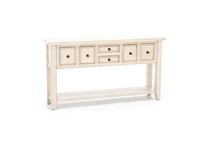 hils white hall entry table   