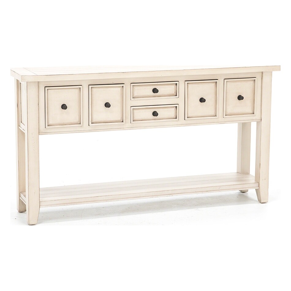 hils white hall entry table   