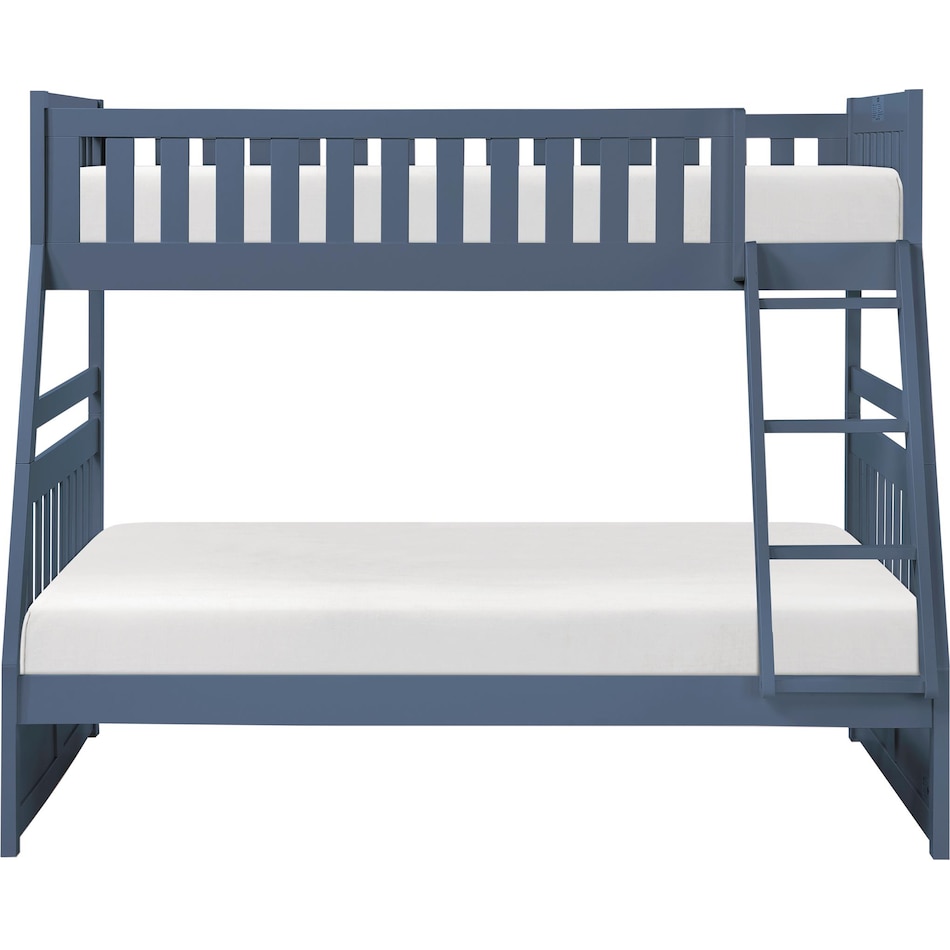 hmel blue full bunk bed package tfp  