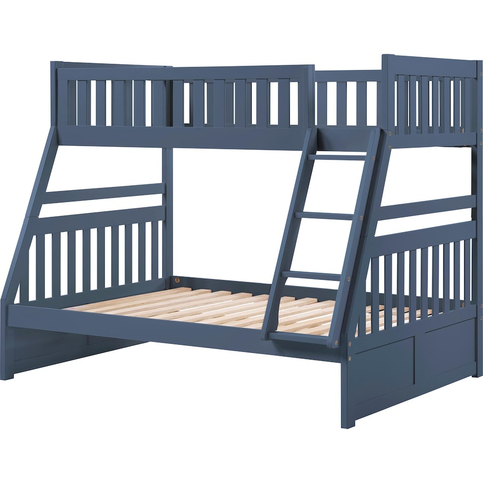 hmel blue full bunk bed package tfp  