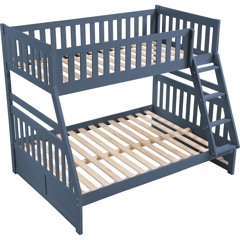 hmel blue full bunk bed package tfp  