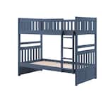 hmel blue twin bunk bed package ttp  