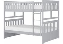 hmel grey full bunk bed package ffp  