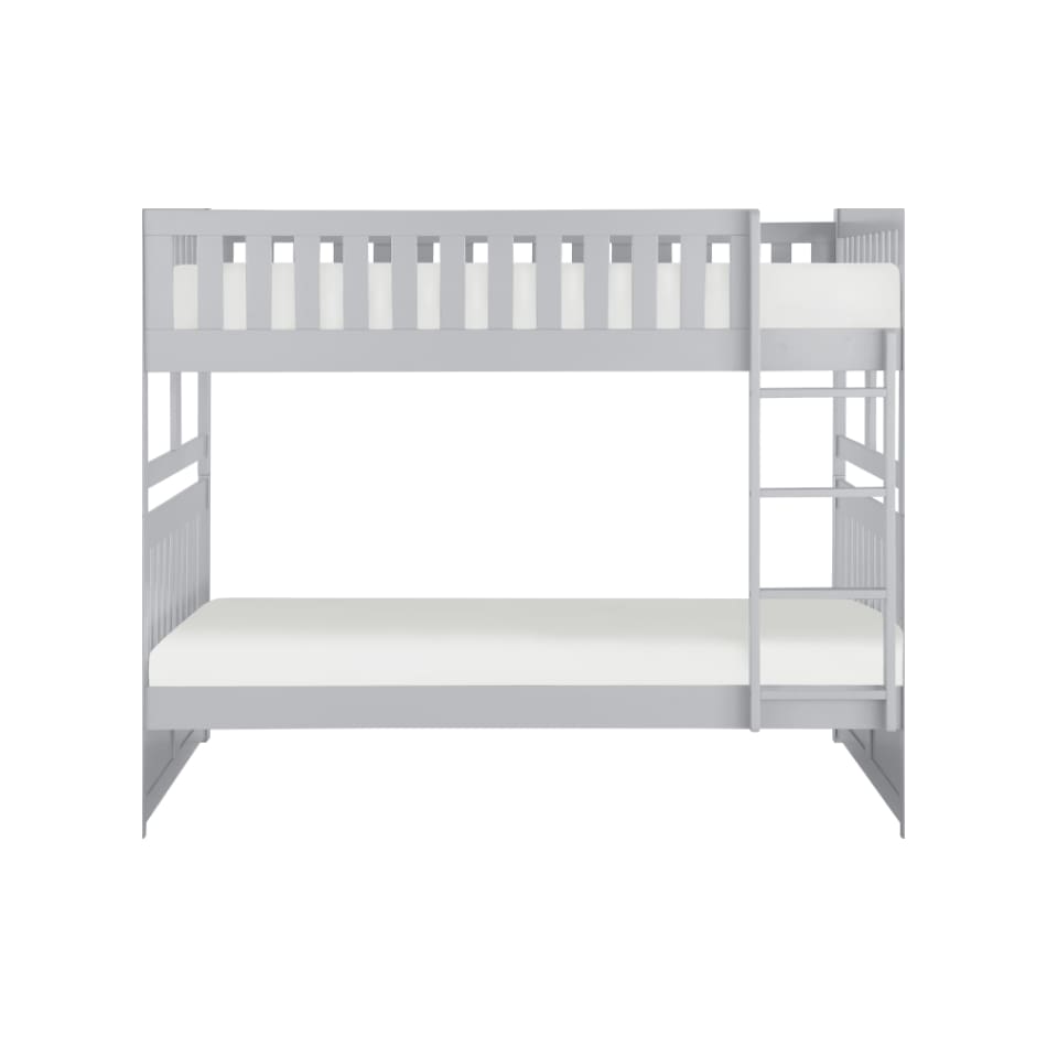hmel grey full bunk bed package ffp  