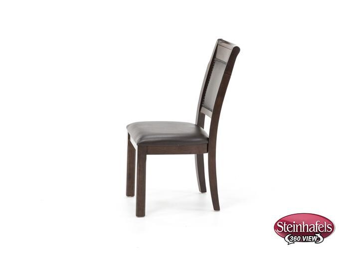 holh brown inch standard seat height side chair  image   