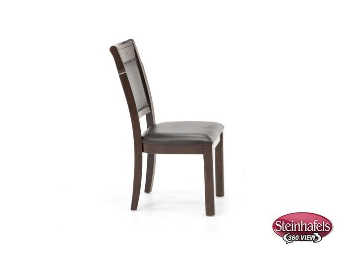 holh brown inch standard seat height side chair  image   