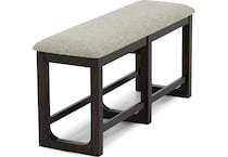 holh brown  inchcounter seat height bench   