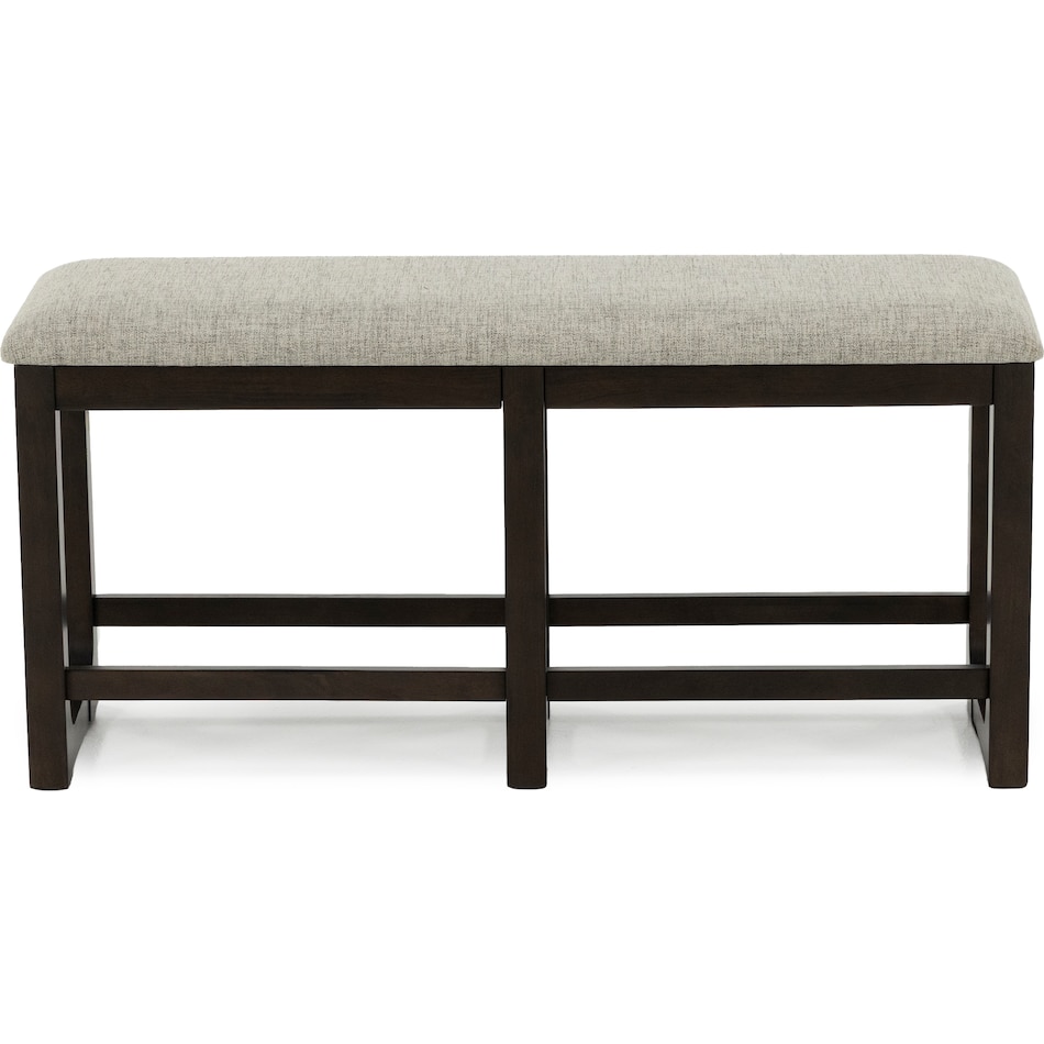 holh brown  inchcounter seat height bench   