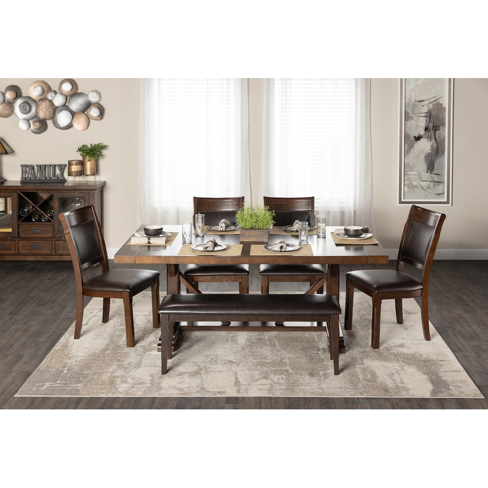 holh brown inch standard height rectangle lifestyle image   