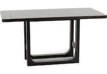 holh brown inch counter height rectangle   