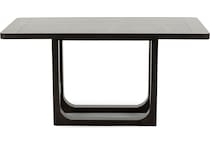 holh brown inch counter height rectangle   