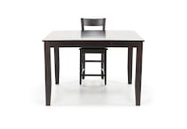 holh brown inch counter height square   