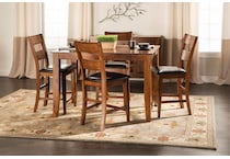holh brown inch counter height square lifestyle image   