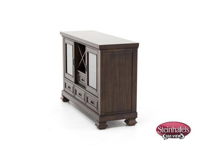 holh brown buffet server sideboard  image   