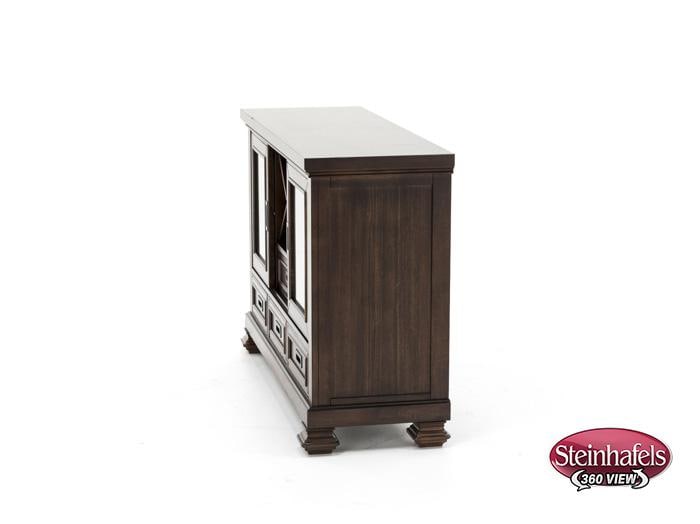 holh brown buffet server sideboard  image   