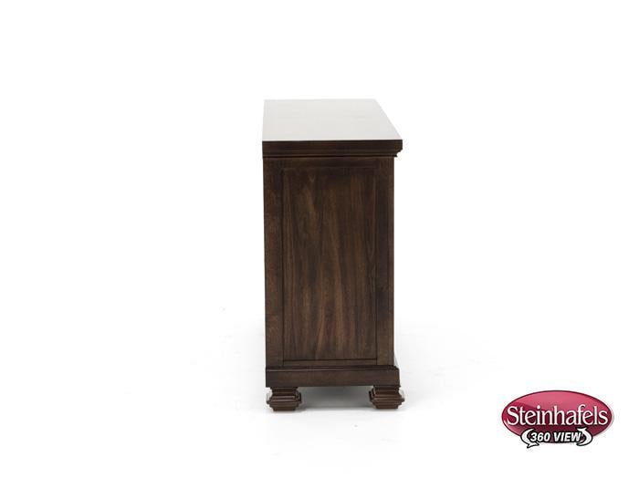 holh brown buffet server sideboard  image   