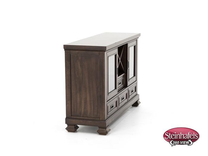 holh brown buffet server sideboard  image   