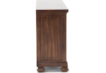holh brown buffet server sideboard   