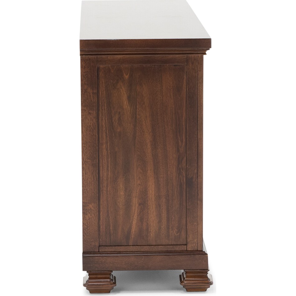 holh brown buffet server sideboard   