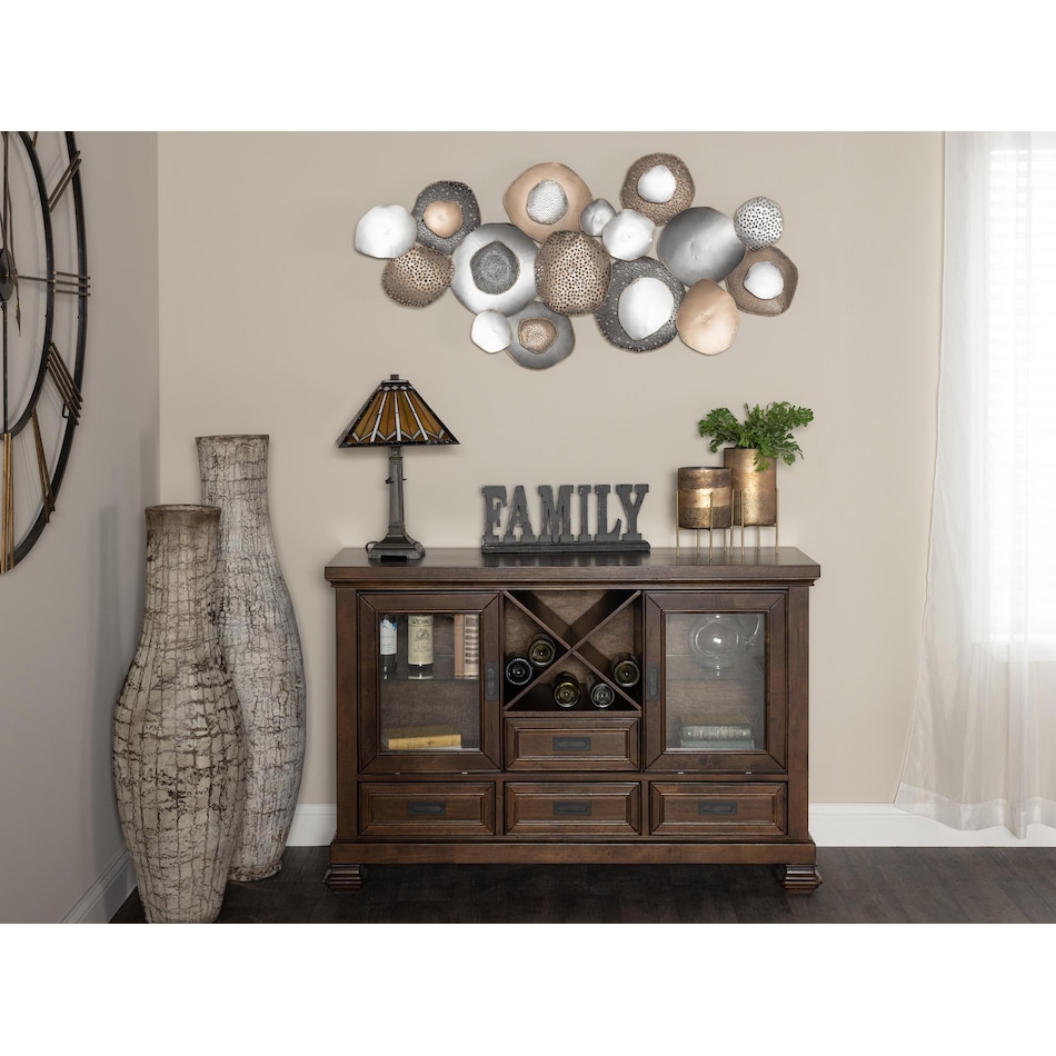holh brown buffet server sideboard lifestyle image   