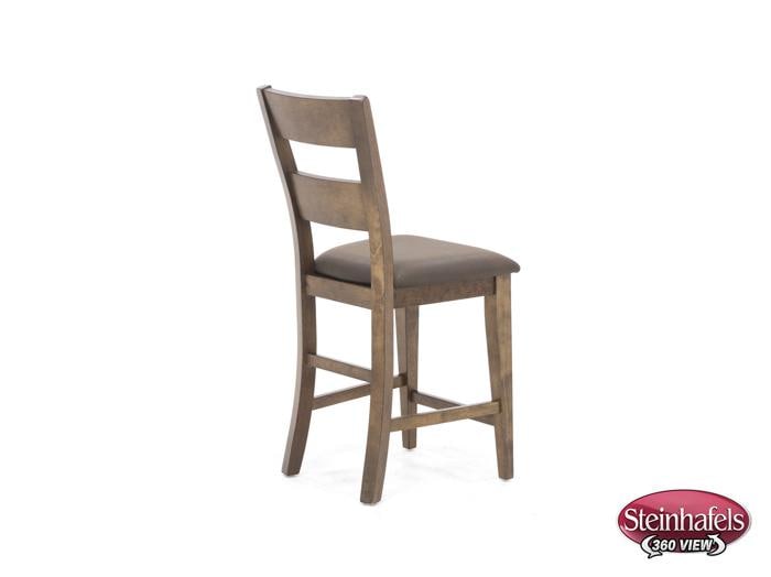 holh brown counter height stool  image   